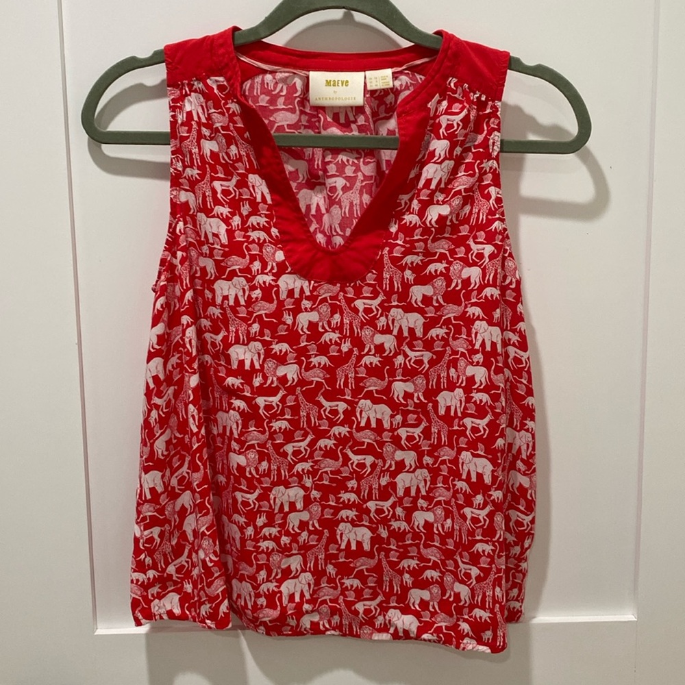 Anthropologie safari tank